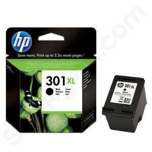2-Pack HP 301XL High Yield Black Ink Cartridges - Replacement For Envy, DeskJet, OfficeJet Printers